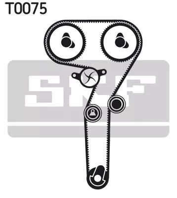 SKF Water Pump & Timing Belt Kit (VKMC05124)
