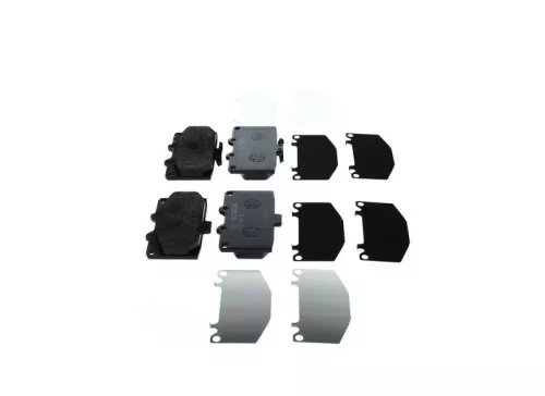 BOSCH Brake Pad Set, disc brake (0986494398)