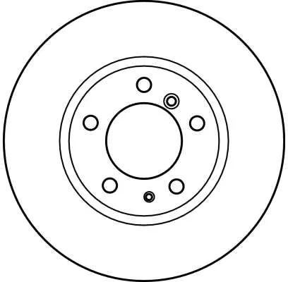 TRW Brake Disc (DF2555)