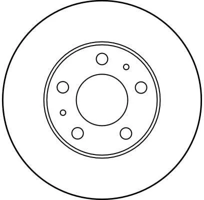 TRW Brake Disc (DF2721)