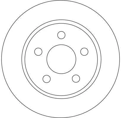 TRW Brake Disc (DF4372)
