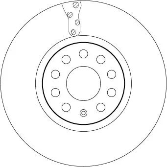 TRW Brake Disc (DF6695S)