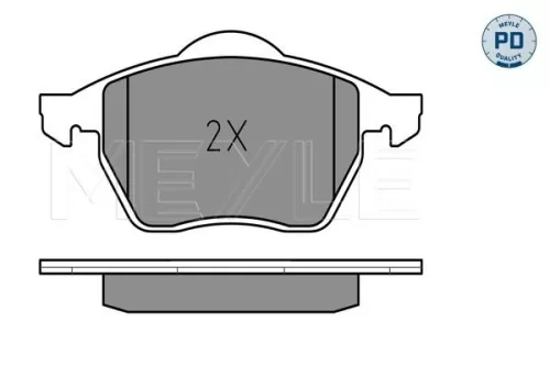 MEYLE Brake Pad Set, disc brake (0252162419/PD)