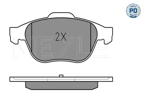MEYLE Brake Pad Set, disc brake (0252324518/PD)