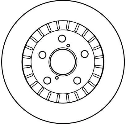 TRW Brake Disc (DF4093)
