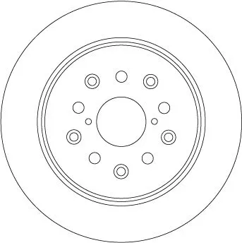 TRW Brake Disc (DF4509)