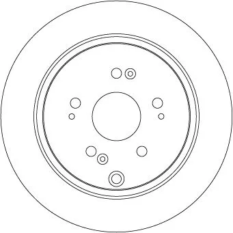 TRW Brake Disc (DF7374)