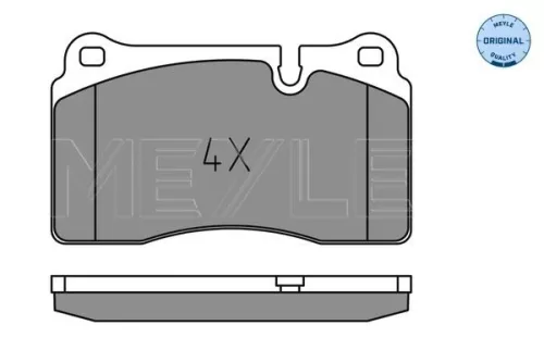 MEYLE Brake Pad Set, disc brake (0252021717)