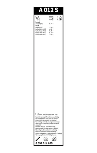 BOSCH Wiper Blade (3397014095)