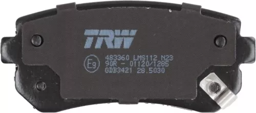 TRW Brake Pad Set, disc brake (GDB3421)