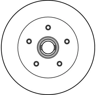 TRW Brake Disc (DF2587)