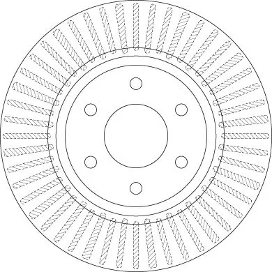 TRW Brake Disc (DF6416)