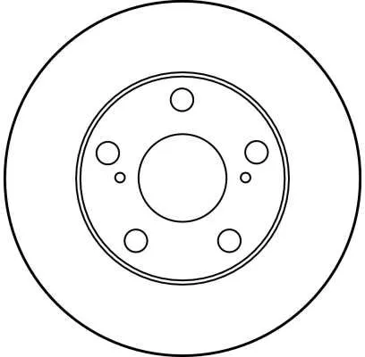 TRW Brake Disc (DF1430)