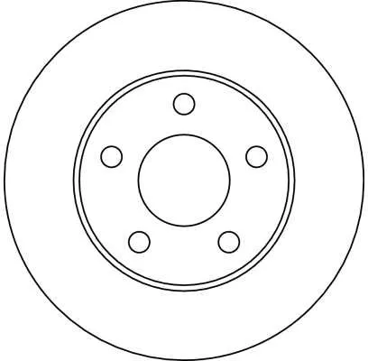 TRW Brake Disc (DF4041)
