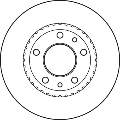 TRW Brake Disc (DF4836S)