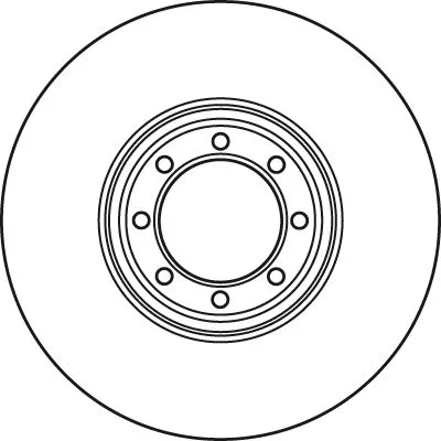 TRW Brake Disc (DF4985S)