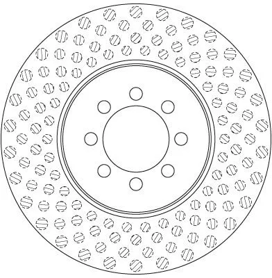TRW Brake Disc (DF6250S)