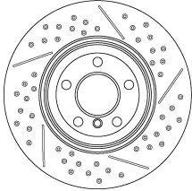 TRW Brake Disc (DF6601S)