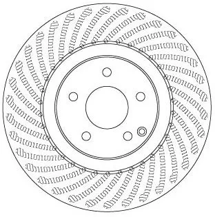 TRW Brake Disc (DF6682S)