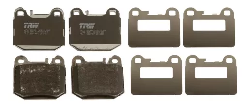 TRW Brake Pad Set, disc brake (GDB1457)