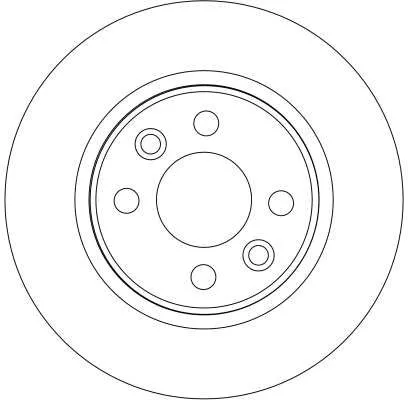 TRW Brake Disc (DF4381)