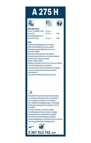 BOSCH Wiper Blade (3397013741)