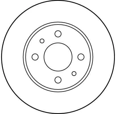 TRW Brake Disc (DF1745)
