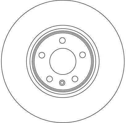 TRW Brake Disc (DF4358S)