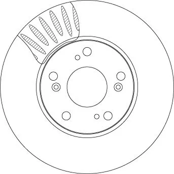 TRW Brake Disc (DF4429)