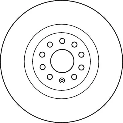TRW Brake Disc (DF6133S)