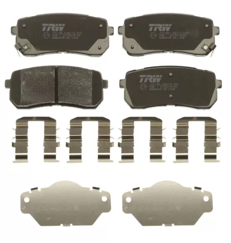 TRW Brake Pad Set, disc brake (GDB3449)