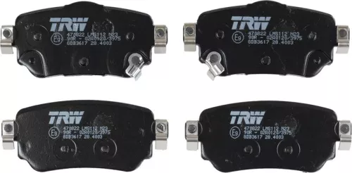 TRW Brake Pad Set, disc brake (GDB3617)