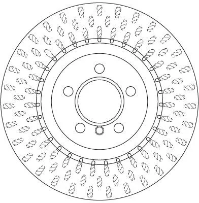 TRW Brake Disc (DF6506S)