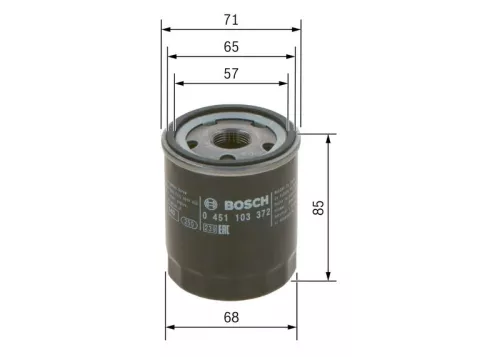 BOSCH Oil Filter (0451103372)