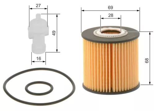 BOSCH Oil Filter (F026407098)