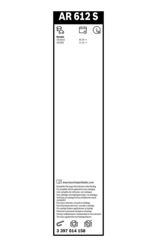 BOSCH Wiper Blade (3397014158)