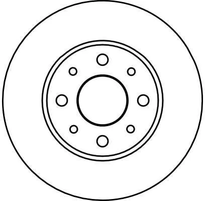 TRW Brake Disc (DF4037)