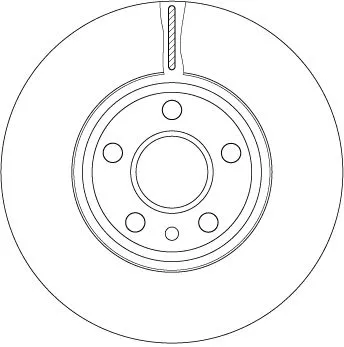 TRW Brake Disc (DF4850S)