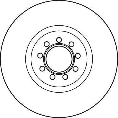 TRW Brake Disc (DF4984S)