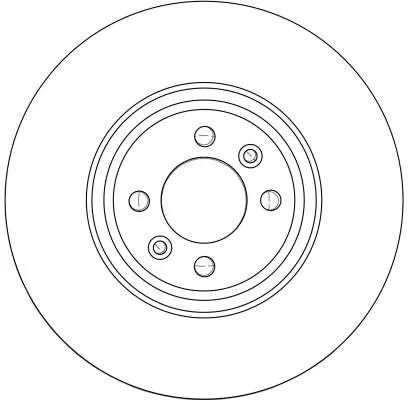 TRW Brake Disc (DF4371)