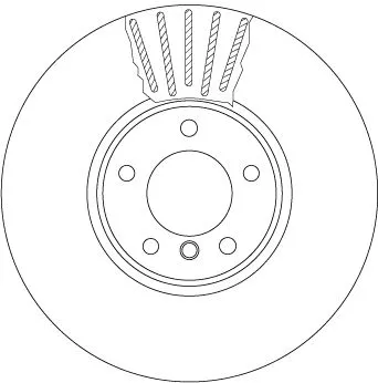 TRW Brake Disc (DF6003S)