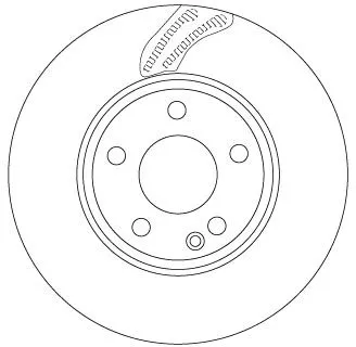 TRW Brake Disc (DF6591)