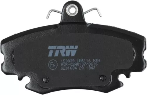TRW Brake Pad Set, disc brake (GDB1634)