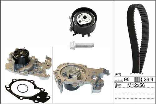 Water Pump & Timing Belt Kit