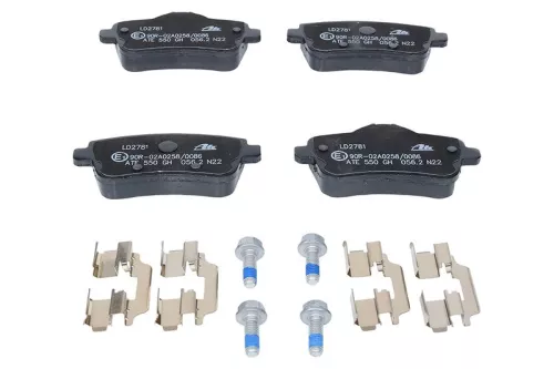 ATE Brake Pad Set, disc brake (13.0470-2781.2)