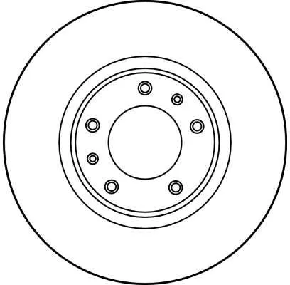TRW Brake Disc (DF1225)
