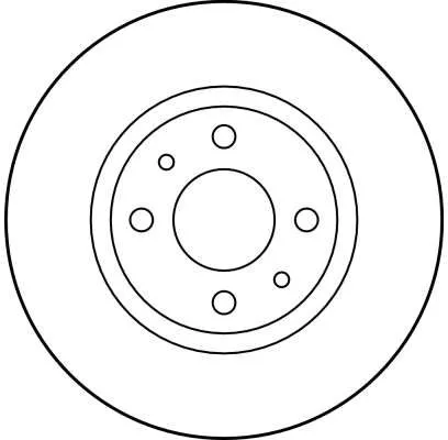 TRW Brake Disc (DF1747)