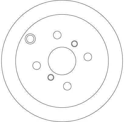 TRW Brake Disc (DF4335)