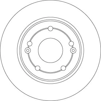TRW Brake Disc (DF4428)