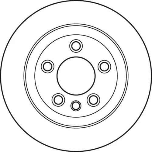 TRW Brake Disc (DF4487S)